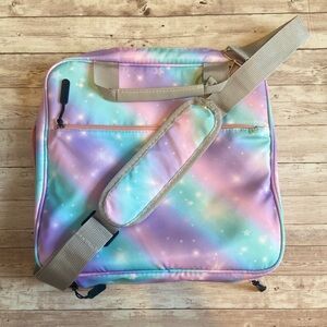 Pastel Galaxy Dream Crossbody Organizer Bag –